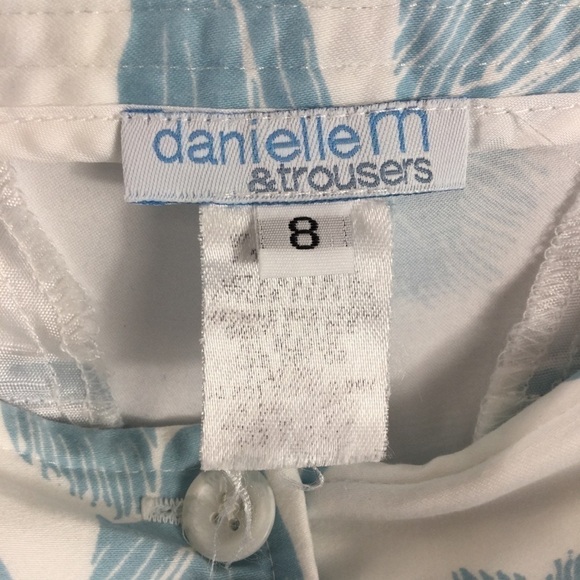 Danielle M & Trousers Floral Cotton Blend Shorts - Picture 8 of 8